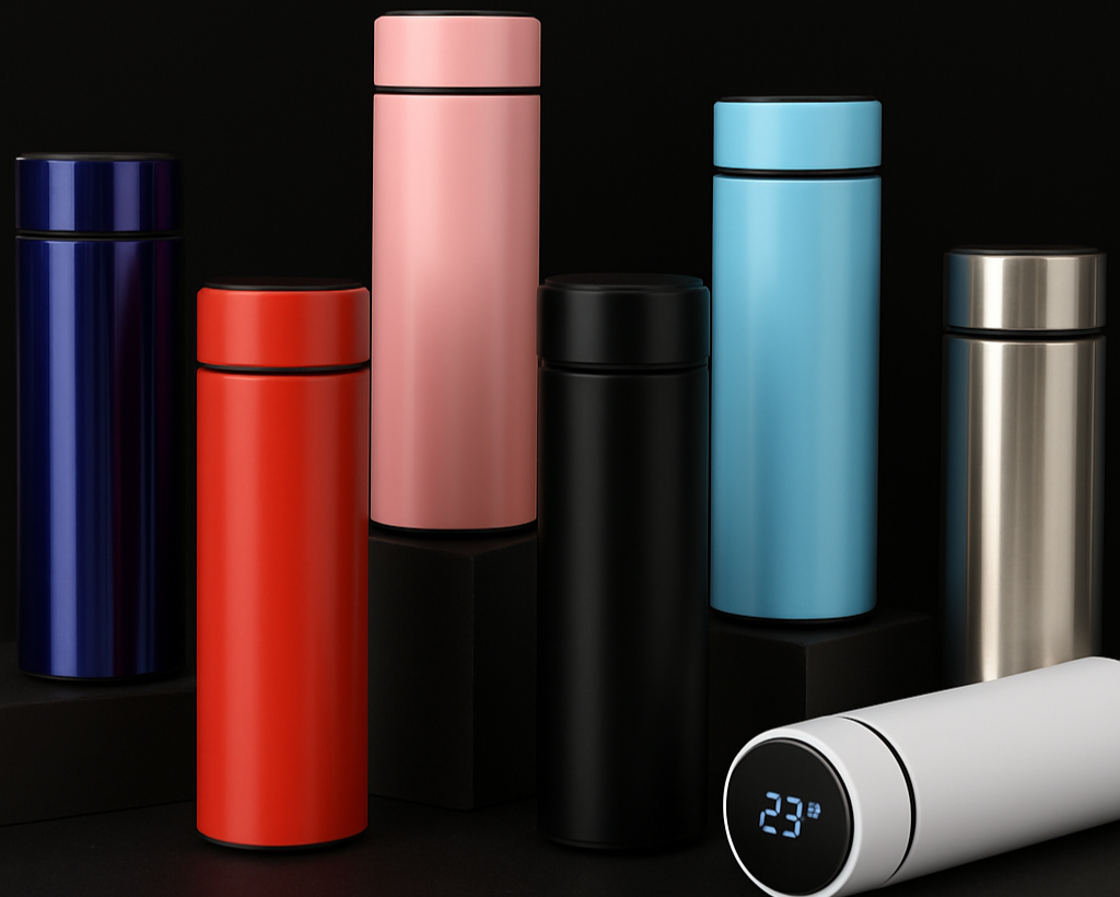 SmartTemp Stainless Steel Thermos with LCD Display (500 ML)