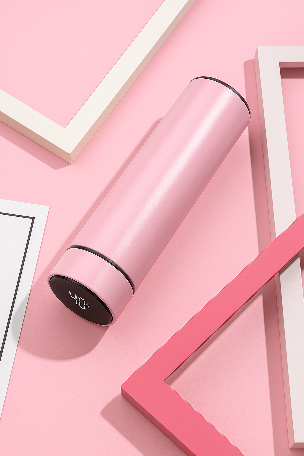 Stainless Steel Water Bottle with Temperature Display