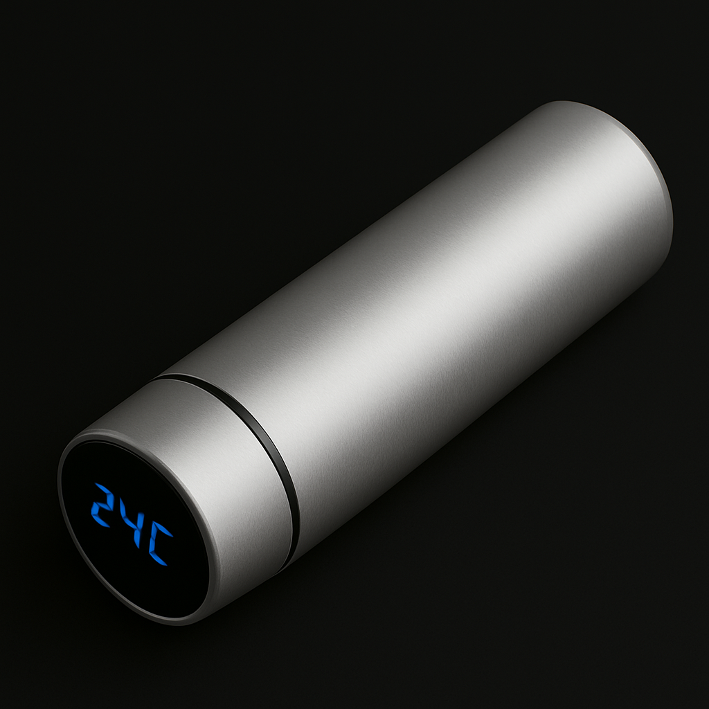 SmartTemp Stainless Steel Thermos with LCD Display (500 ML)