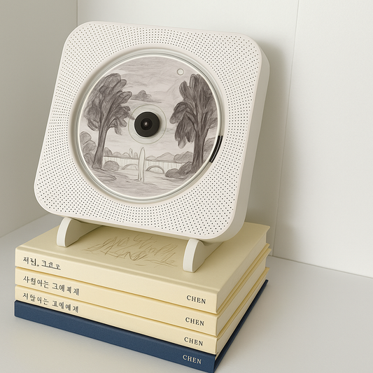 Portable CD Player and Bluetooth Speaker