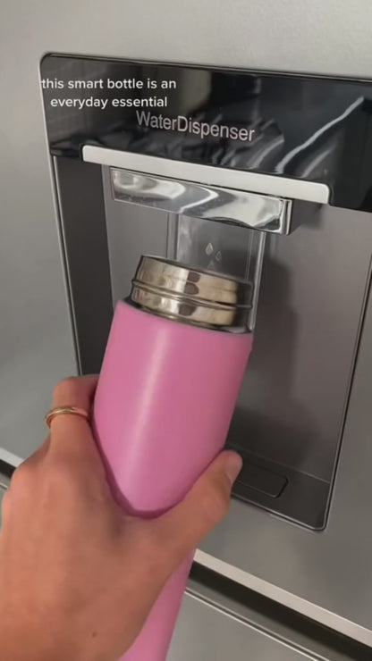 Stainless Steel Water Bottle with Temperature Display