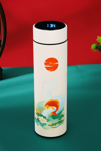 Premium Smart Tea/Water Bottle – LED Brewing Monitor & Insulated Design